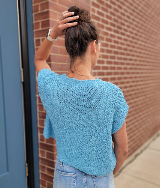 Sophia Short Sleeve Sweater
