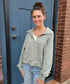 Claire Half Zip Crewneck
