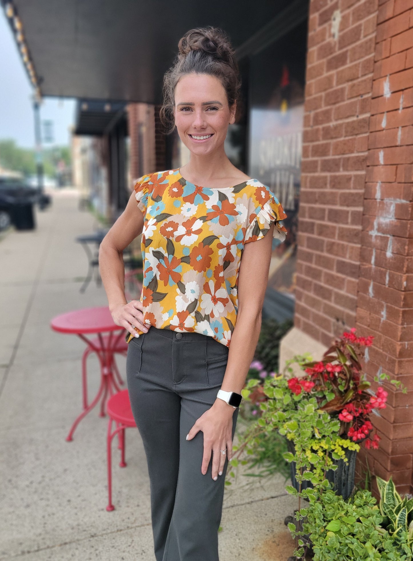Everly Floral Blouse