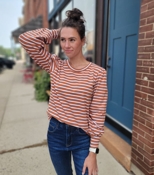 Clara Stripped Long Sleeve