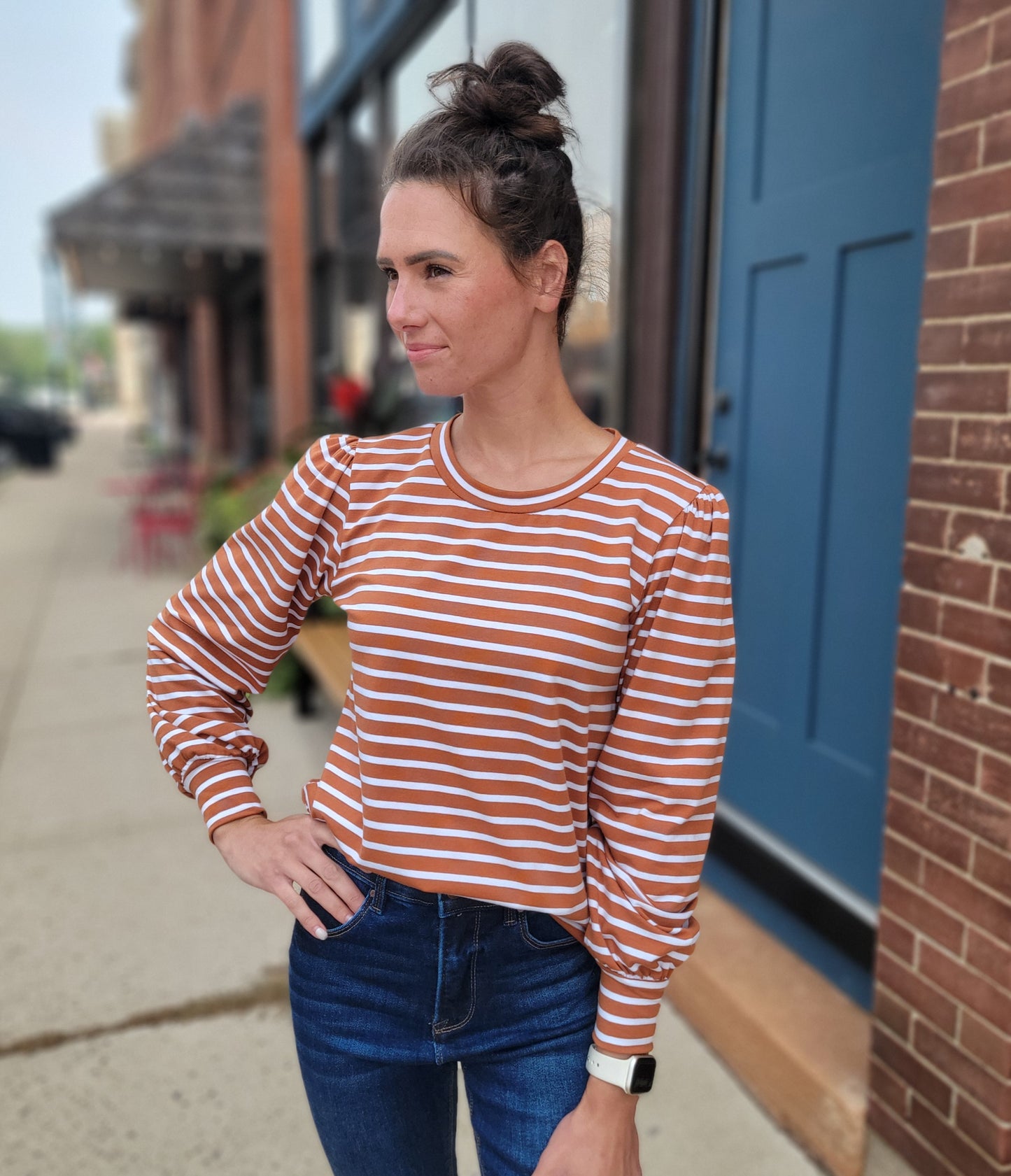 Clara Stripped Long Sleeve