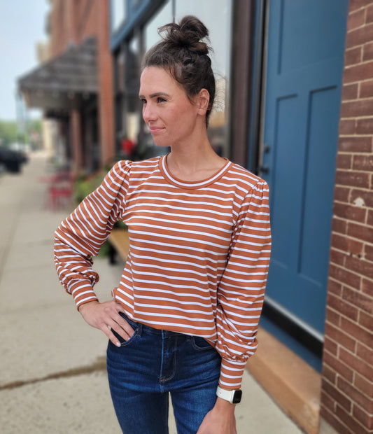 Clara Stripped Long Sleeve