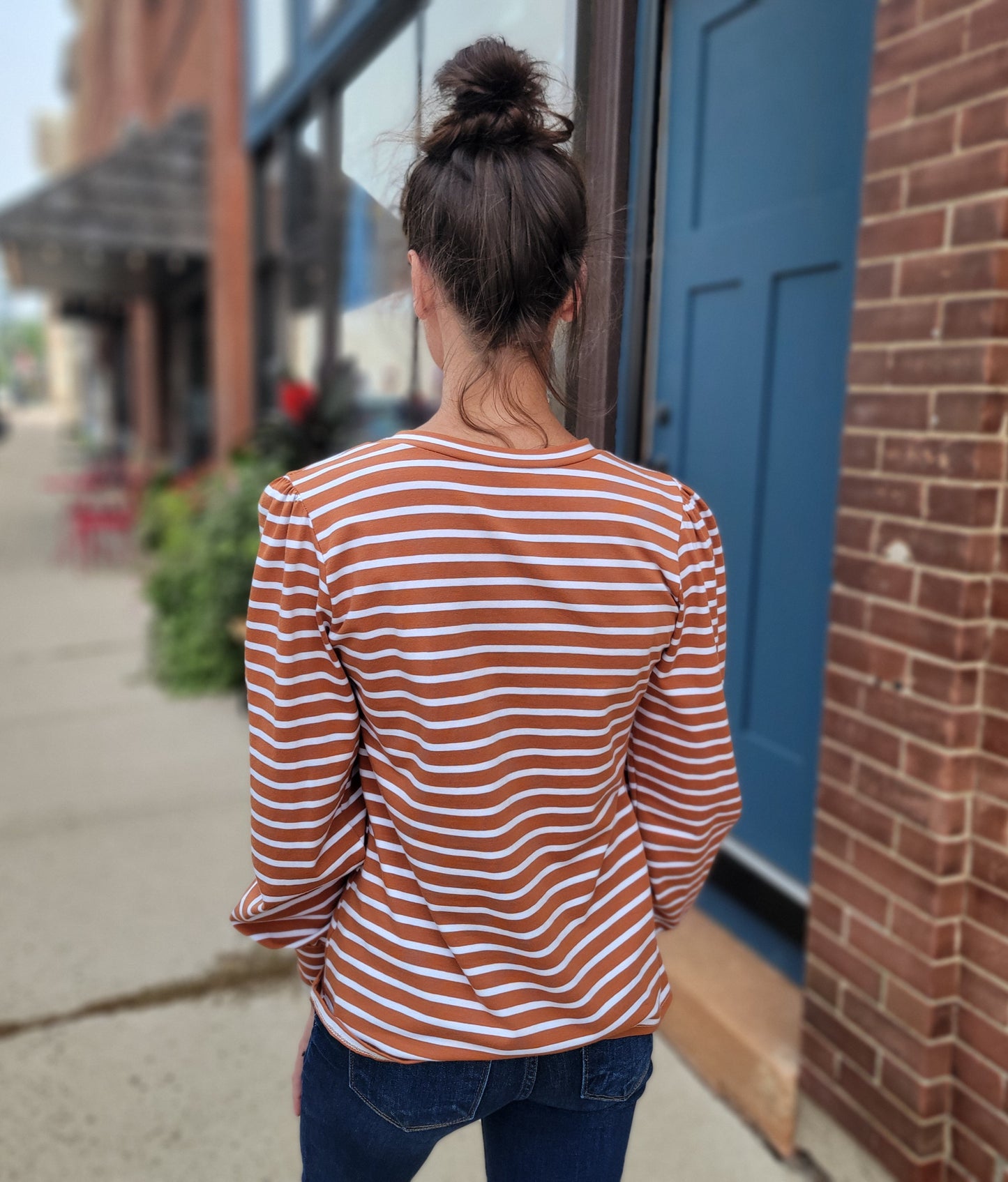 Clara Stripped Long Sleeve