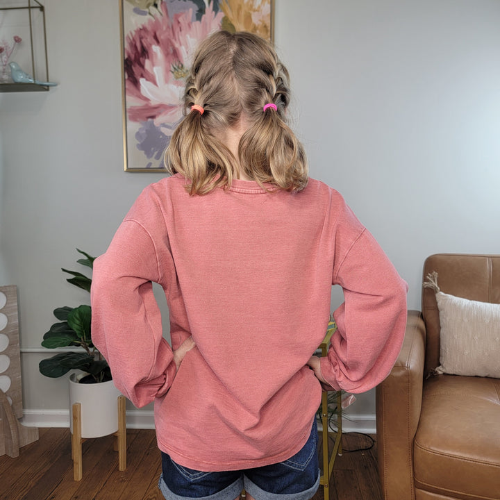 Girls Jaylee Star Crewneck