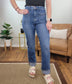 Anne Ankle Slim Straight Jeans