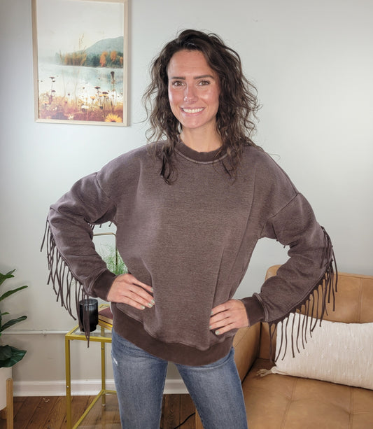 Marion Fringe Top