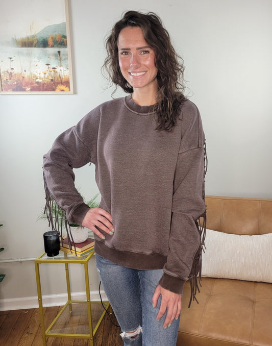 Marion Fringe Top