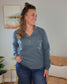 Blaire Button Sweatshirt