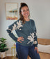 Iris Floral Sweater