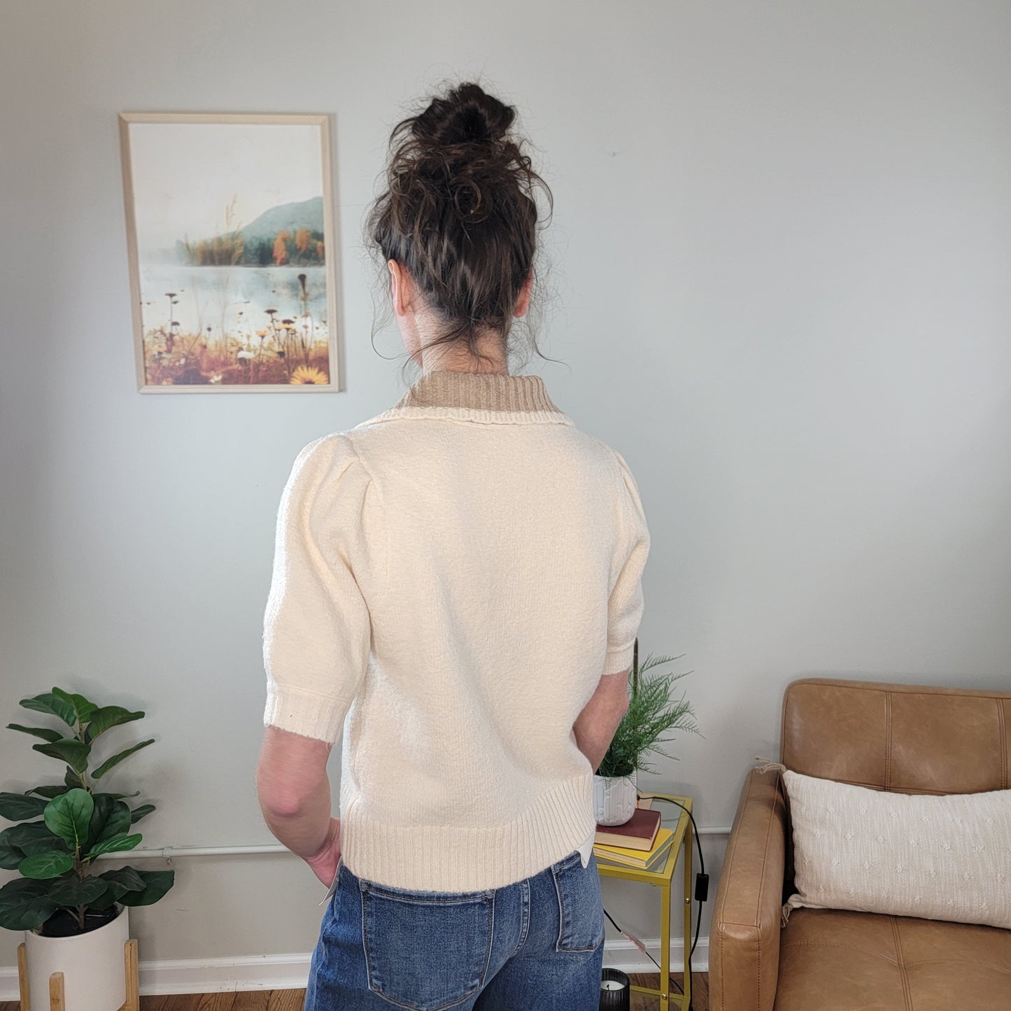 Luna Short Sleeve Sweater