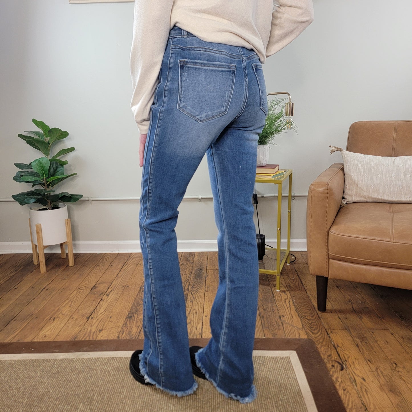 Vanessa Side Panel Bootcut Jeans from KanCan