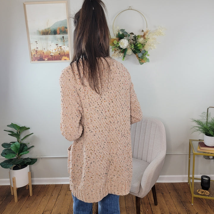 Parker Popcorn Open Front Cardigan