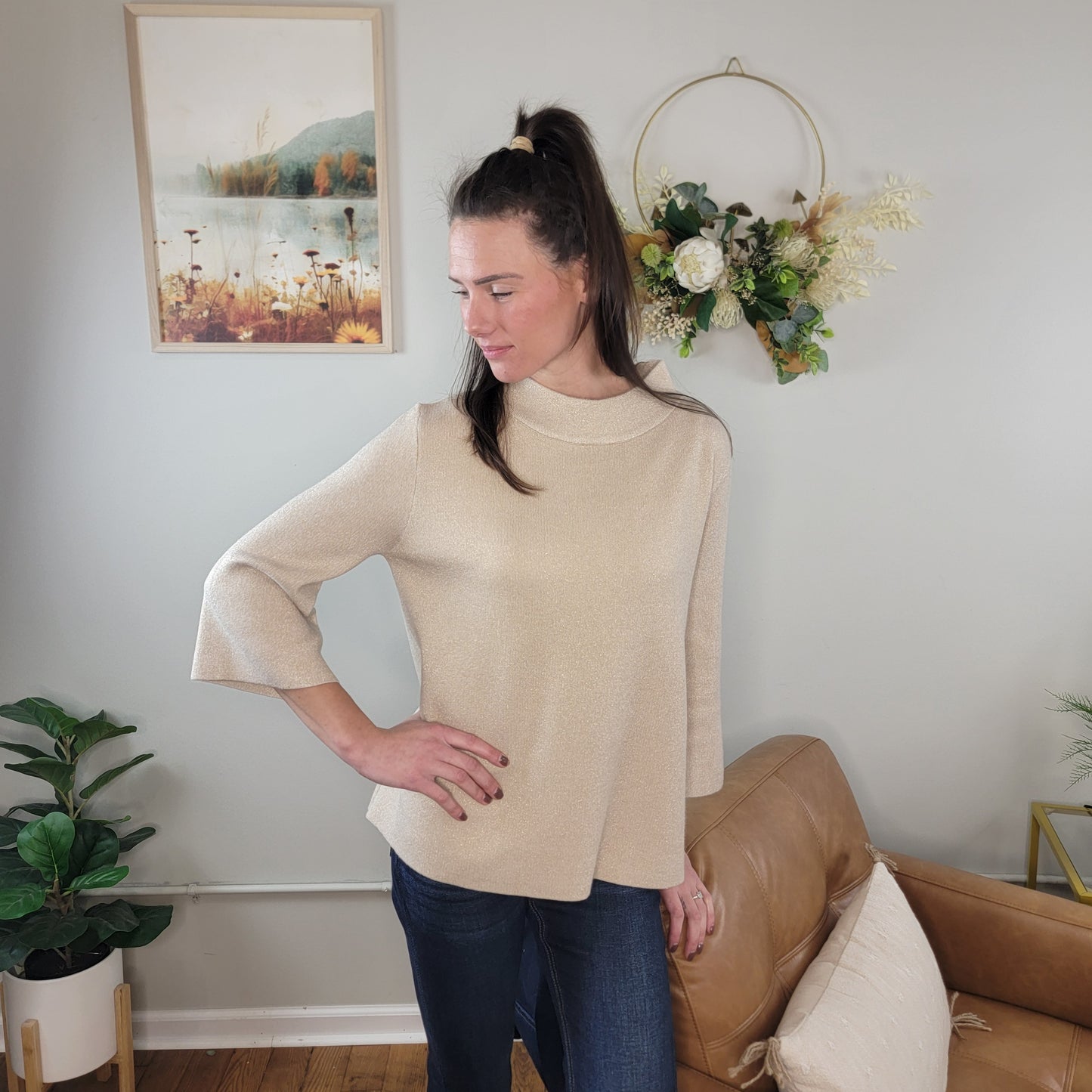 Sera Bell Sleeve Sweater