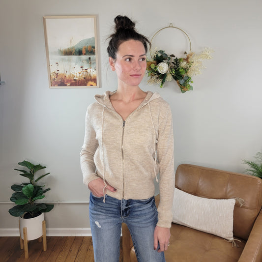 Linette Zip Up Hoodie Sweater