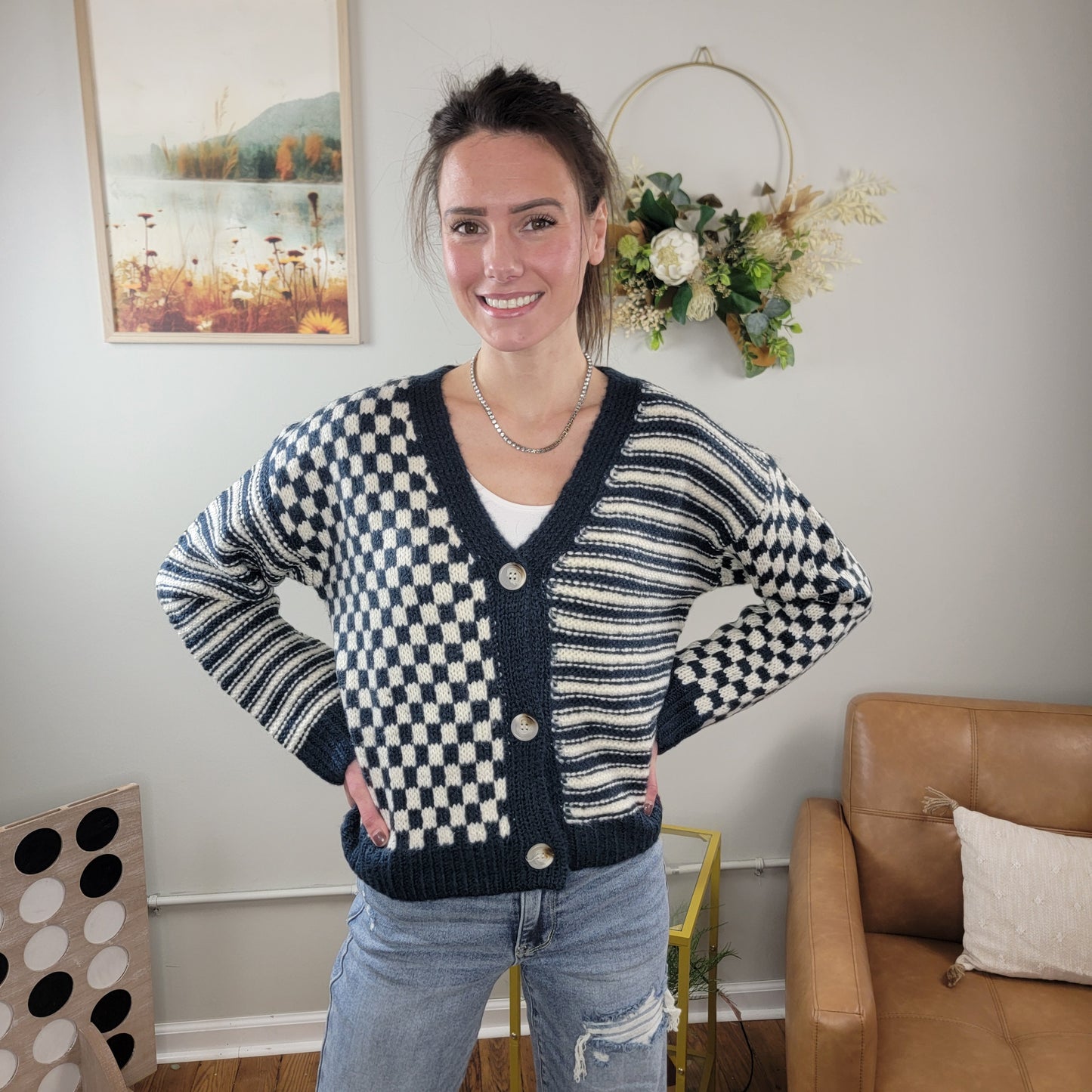 Gemma Button Down Sweater