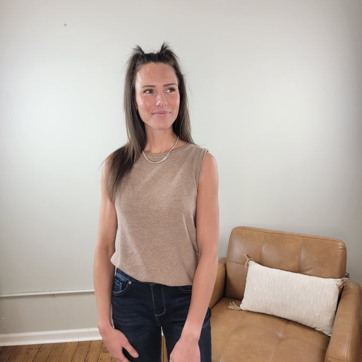 Helena Sleeveless Sweater