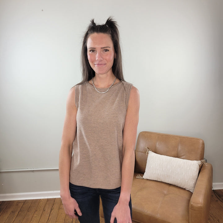 Helena Sleeveless Sweater