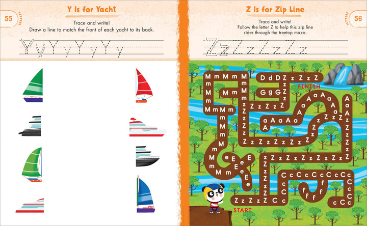Preschool Activity Book Trucks, Cars, and Airplanes