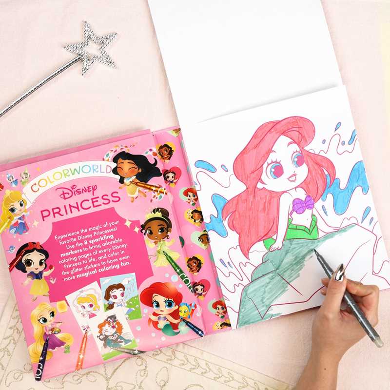 Colorworld: Disney Princess by Editors of Studio Fun International