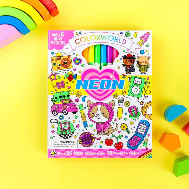 ColorWorld: Neon by Editors of Silver Dolphin Books