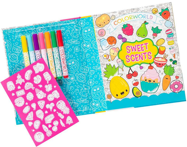 ColorWorld: Sweet Scents by Editors of Silver Dolphin Books