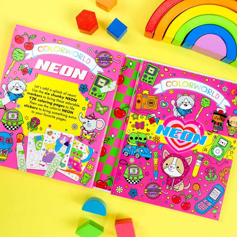 ColorWorld: Neon by Editors of Silver Dolphin Books