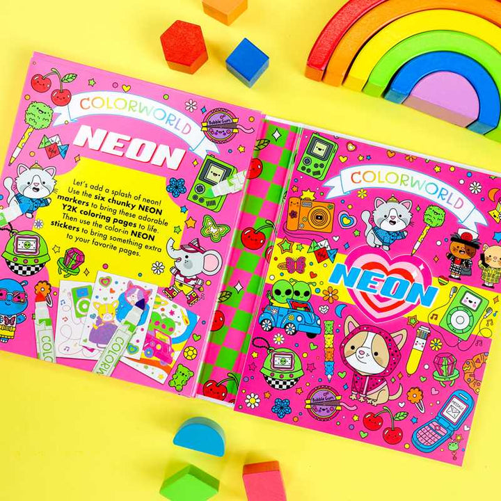 ColorWorld: Neon by Editors of Silver Dolphin Books