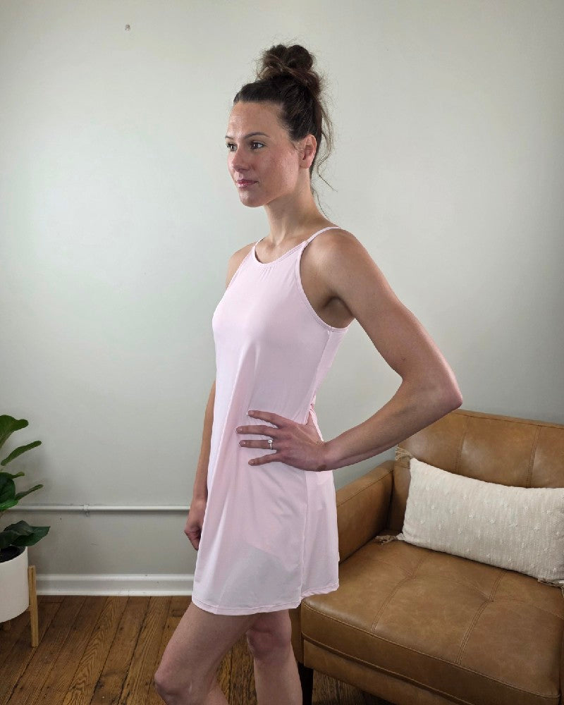 Amelia Tank Dress with Athletic Shorts