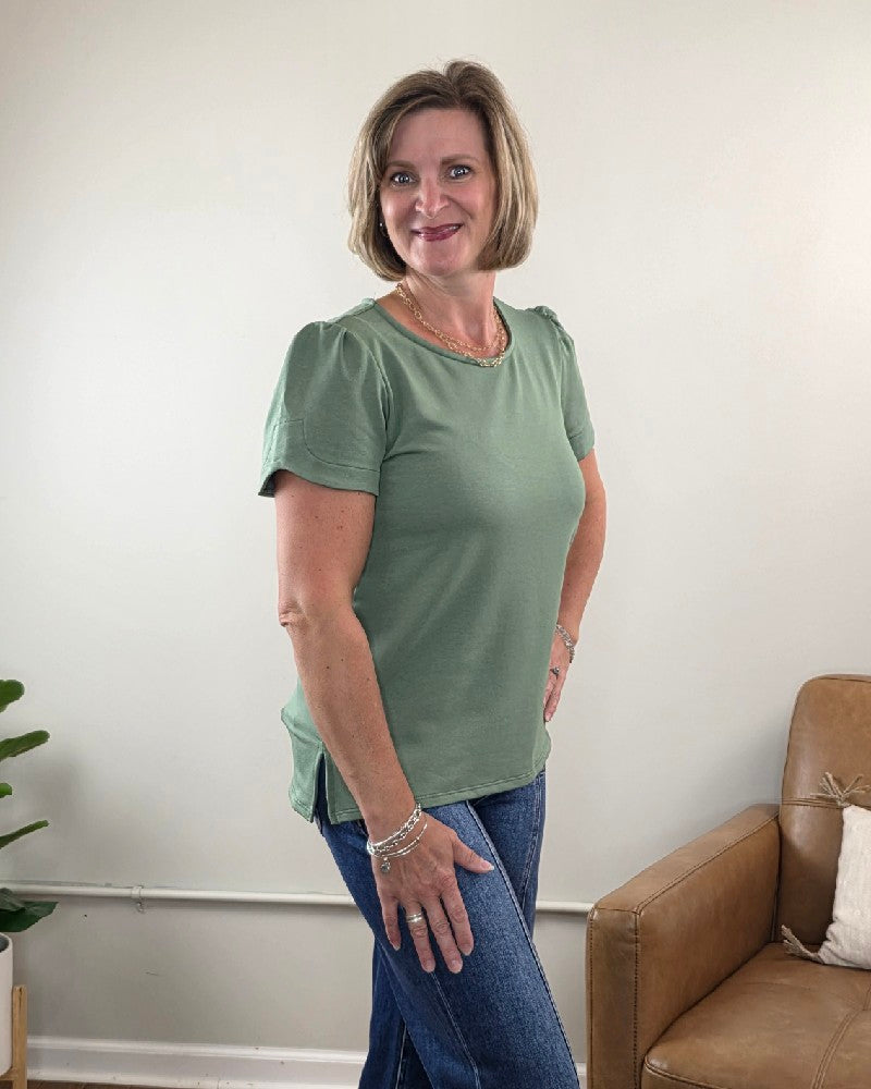 Arlet Tulip Sleeve Blouse
