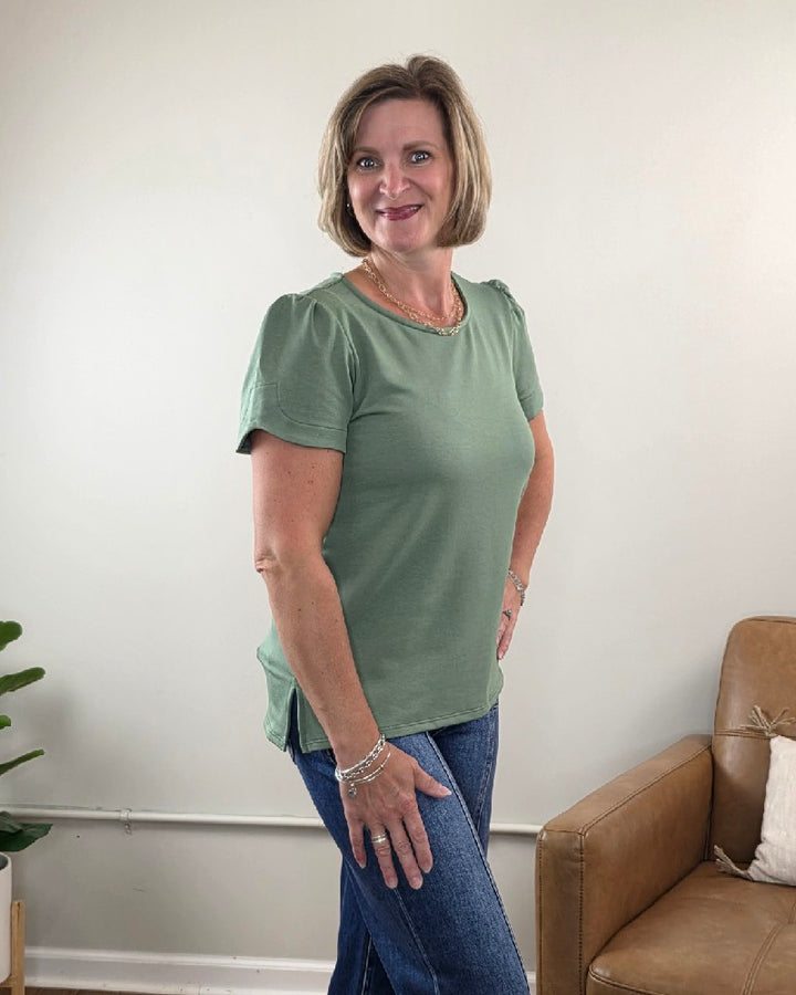 Arlet Tulip Sleeve Blouse