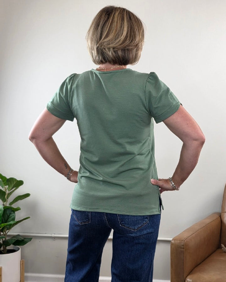 Arlet Tulip Sleeve Blouse