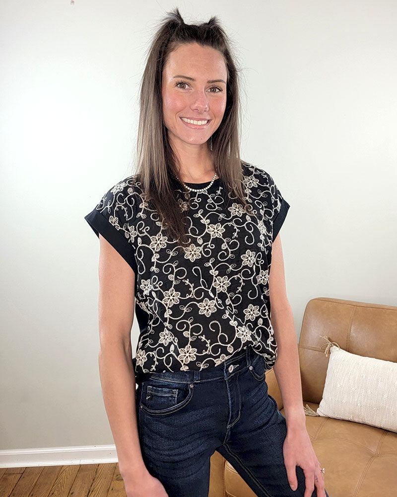 Rita Embroidered Blouse