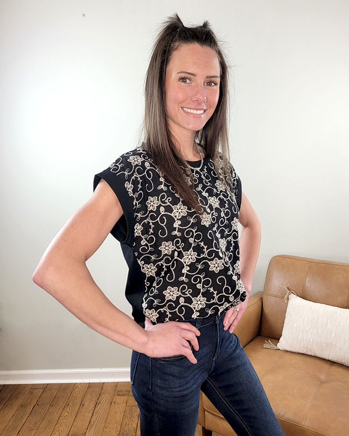 Rita Embroidered Blouse