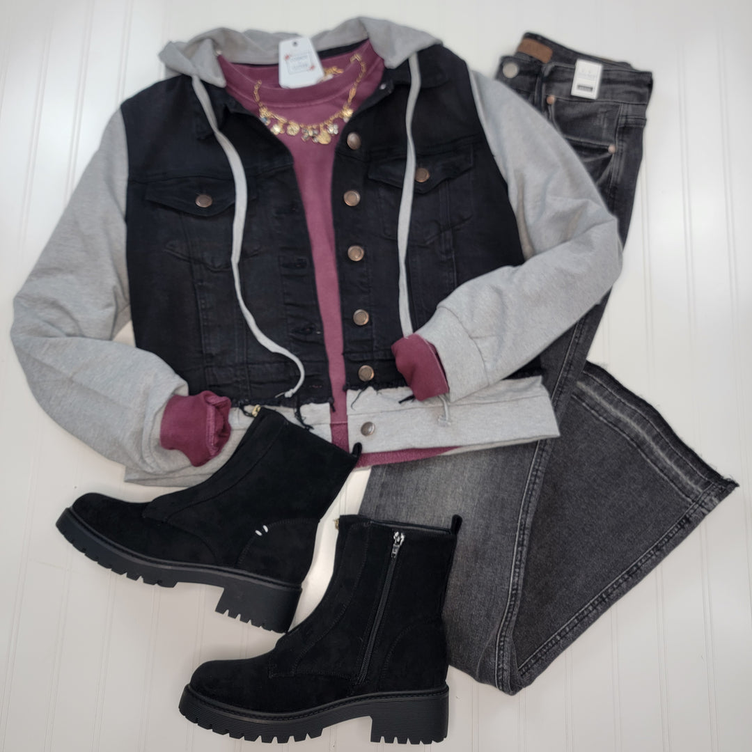 Meadow Hooded Jean Jacket