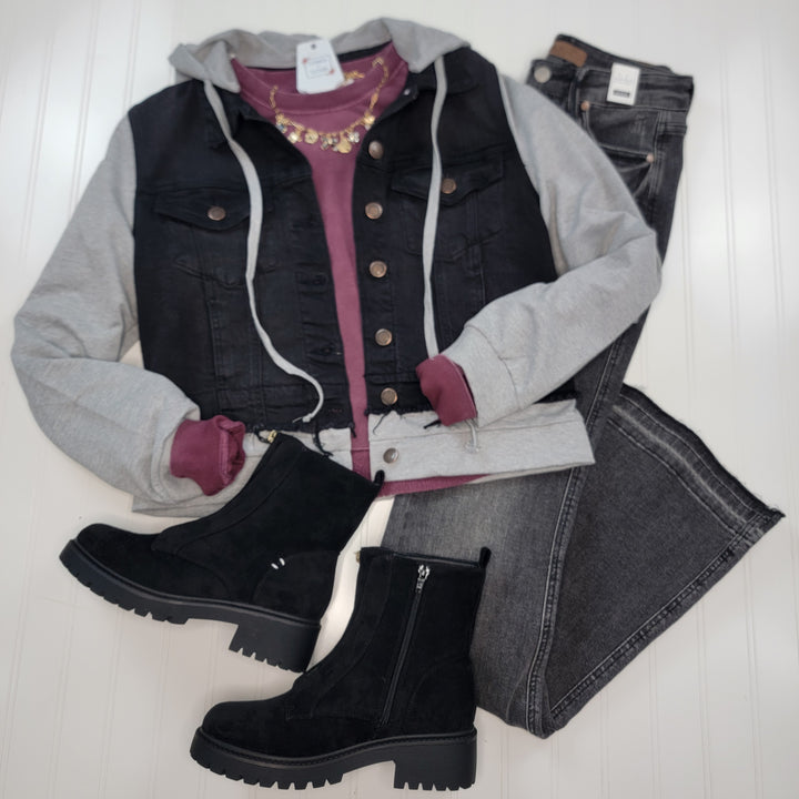 Meadow Hooded Jean Jacket