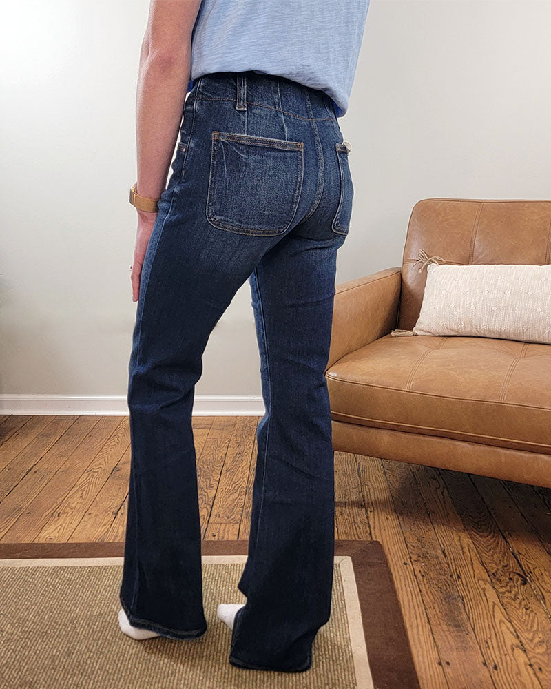 Eleanor Flare Jeans From Risen