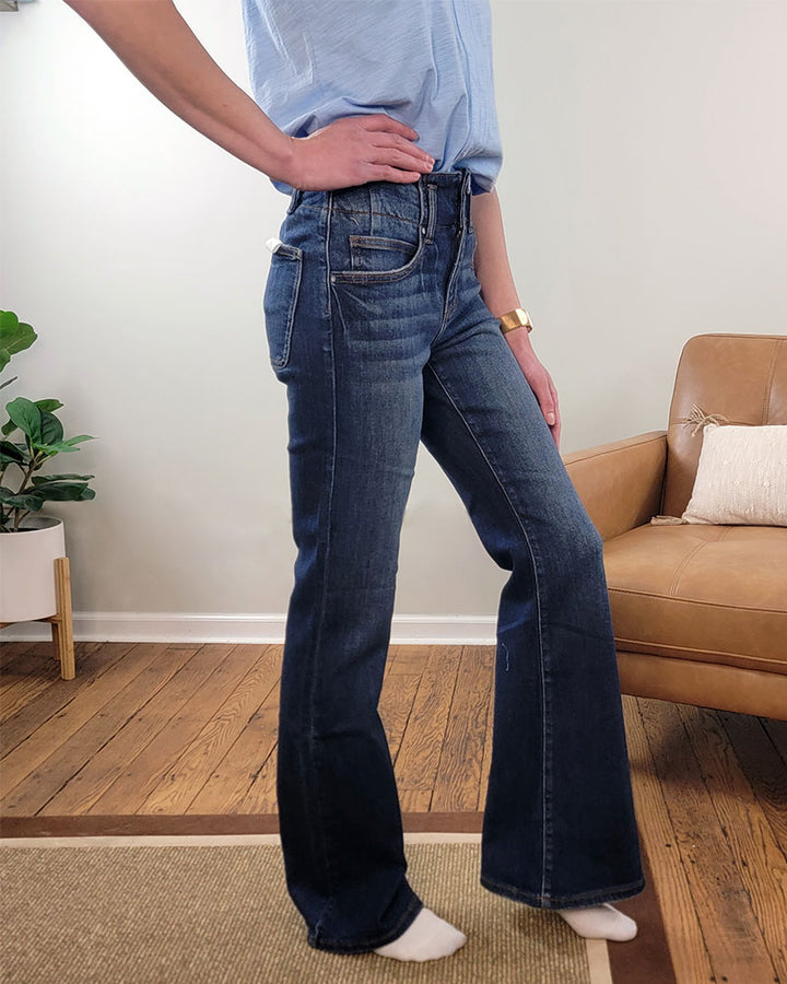 Eleanor Flare Jeans From Risen