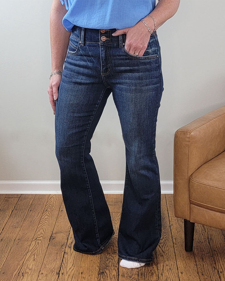 Eleanor Flare Jeans From Risen