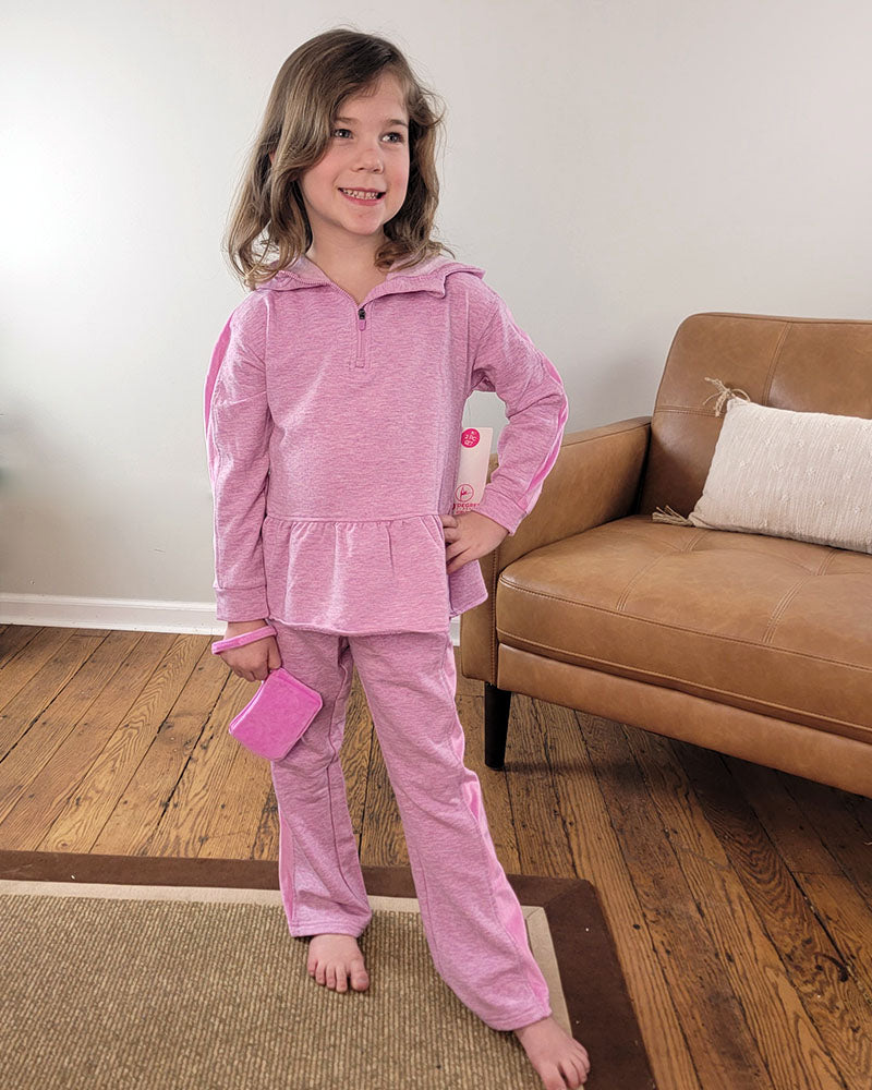 Little Girls Lena Hoodie + Pant Set