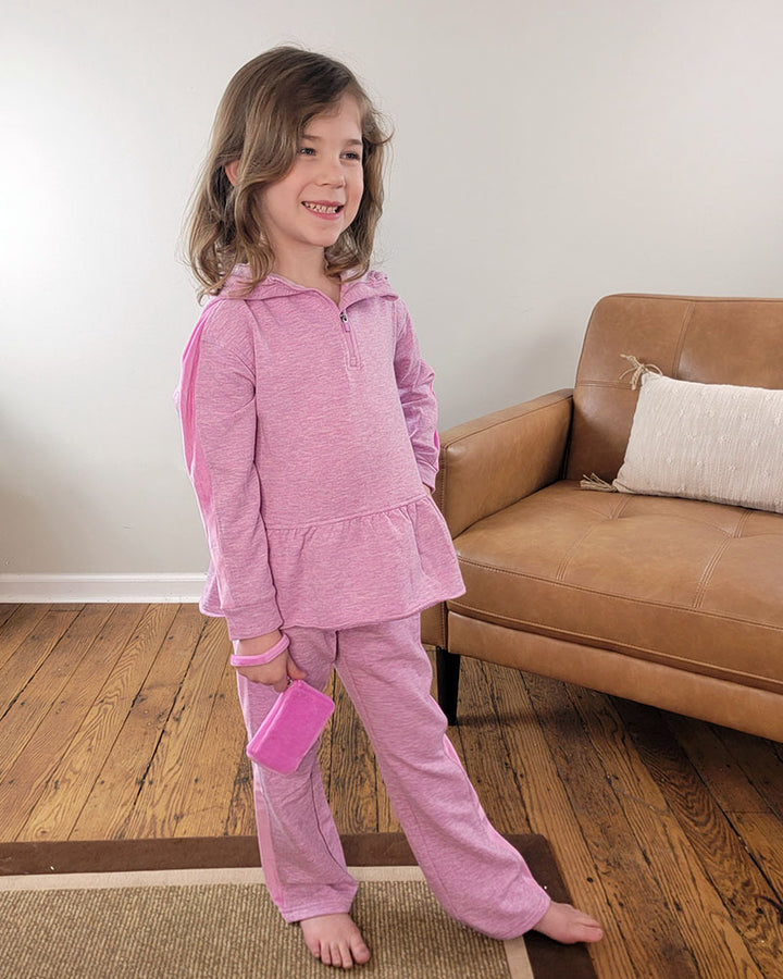 Little Girls Lena Hoodie + Pant Set