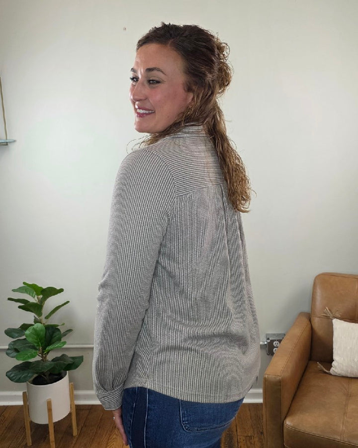 Kate Button Down Shacket