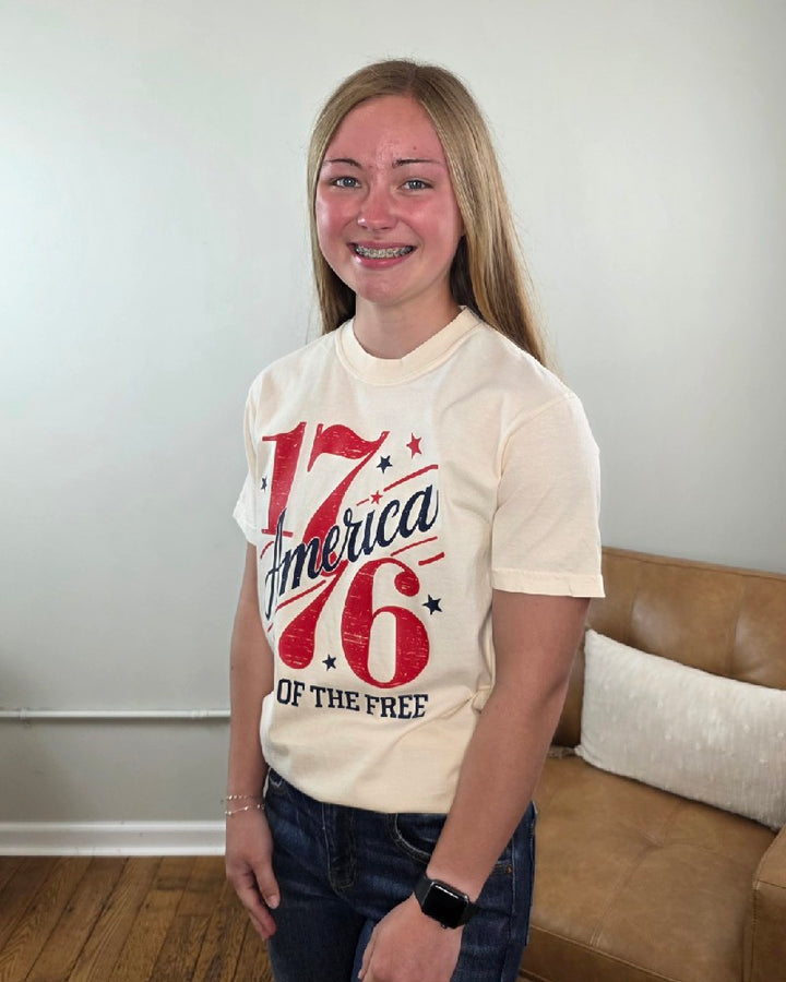 Land of the Free 1776 Graphic Tee