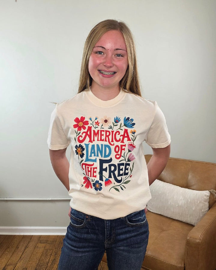 Land of the Free Graphic Tee