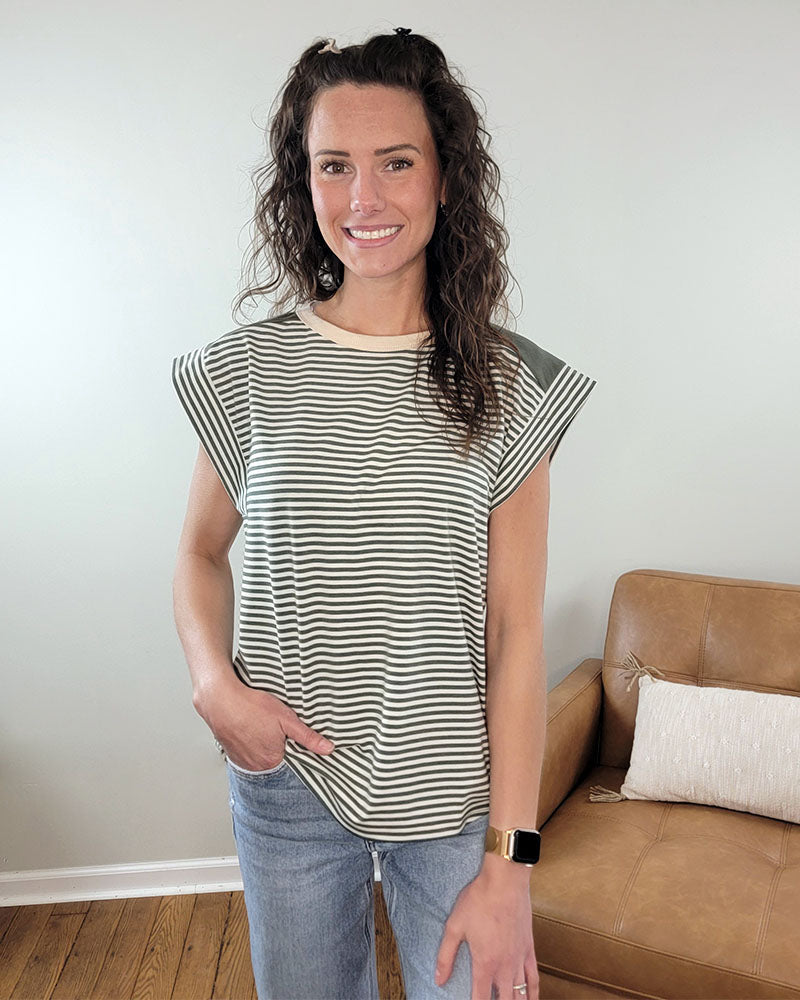 Jules Striped Top