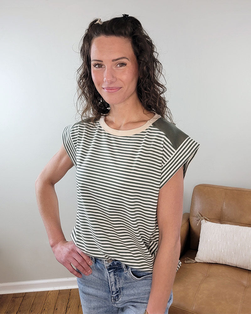 Jules Striped Top