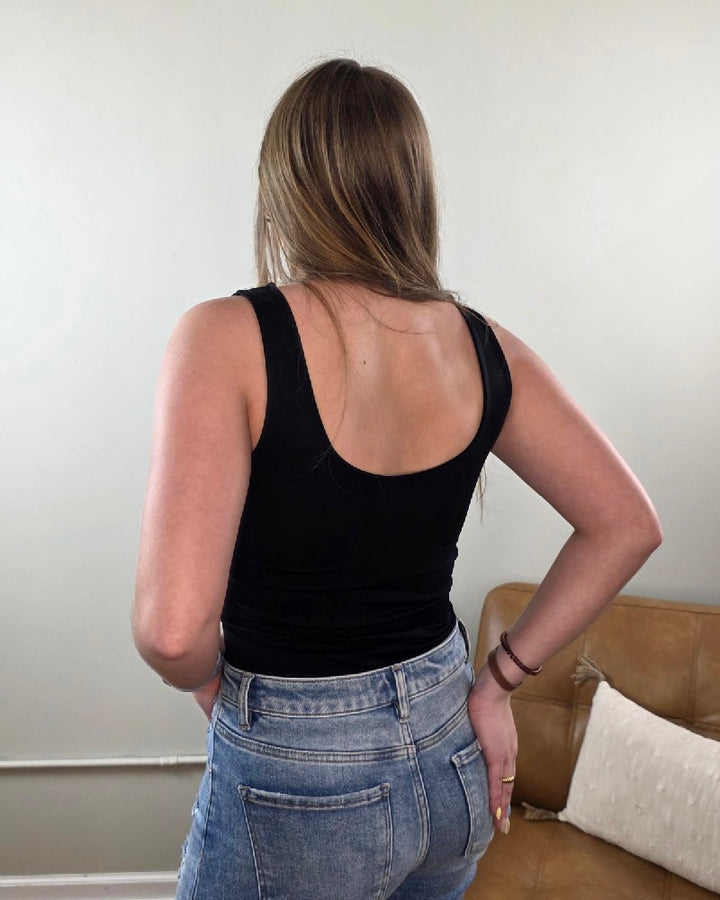 Seamless Tank Top with Built In Bra