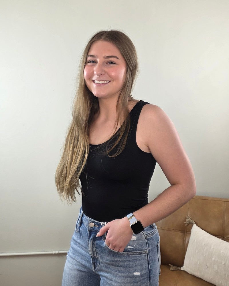 Seamless Tank Top with Built In Bra
