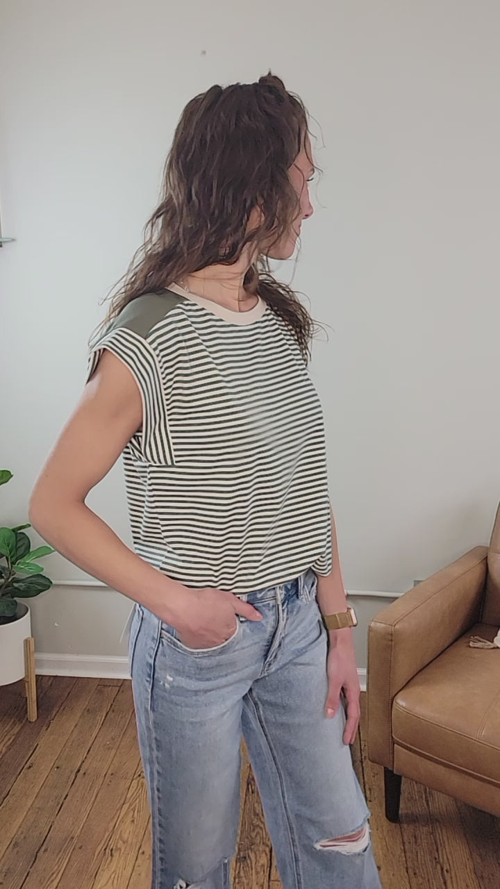 Jules Striped Top