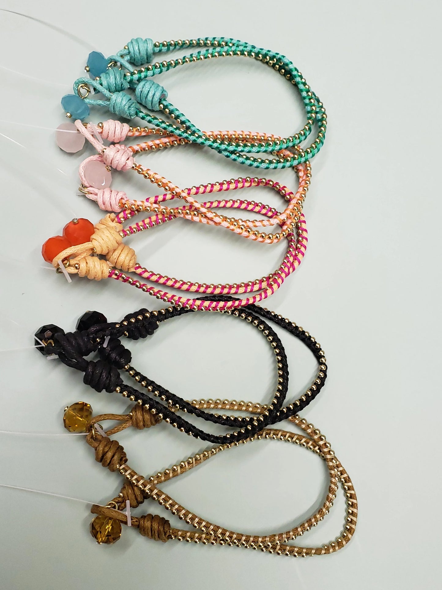 Bead/Cord Bracelets
