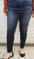 "Ab"solution Skinny Jeans with Distressing: Extended Sizes